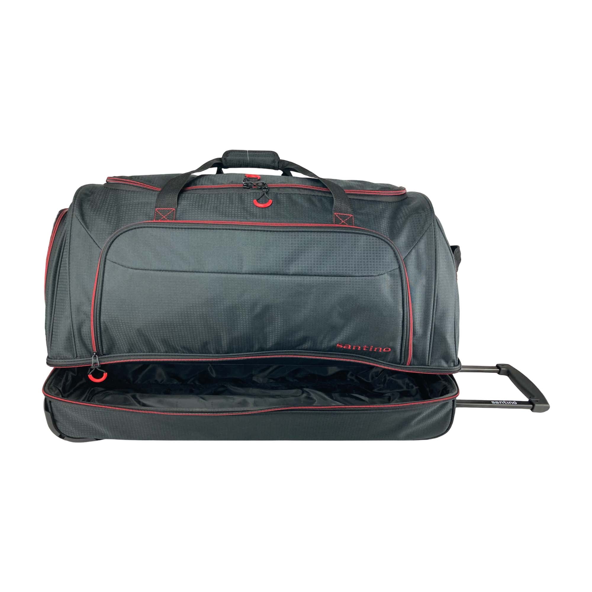 Mallorca Polyester Santino Travel Bag Black - ZHS1U01