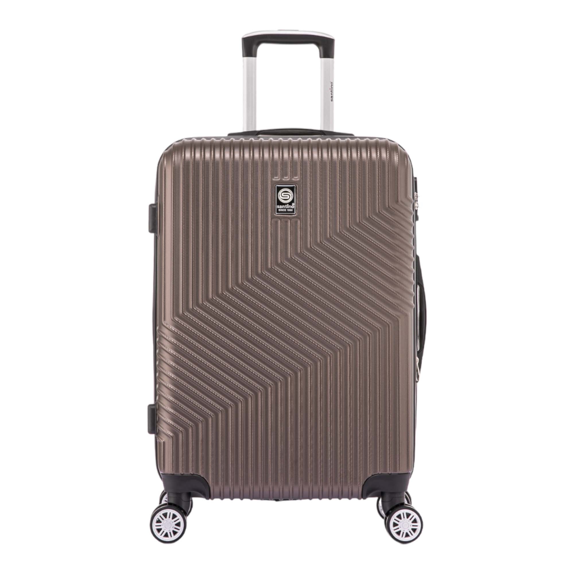 Santino Geometric Rigid 360° Suitcase - ASAV7003M