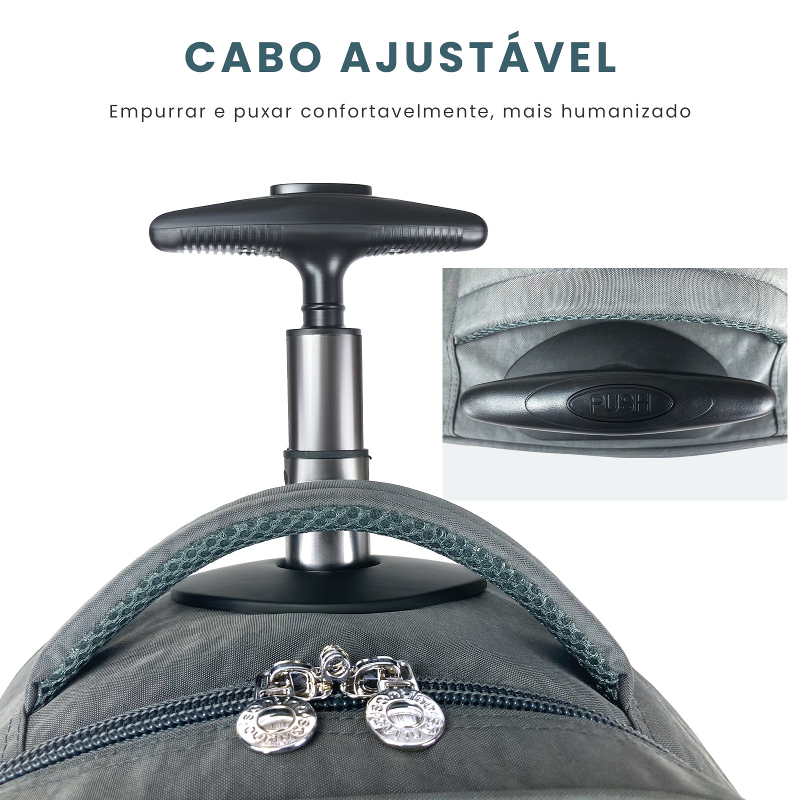 Corcovado Laptop Backpack with Wheels Santino SAC193U