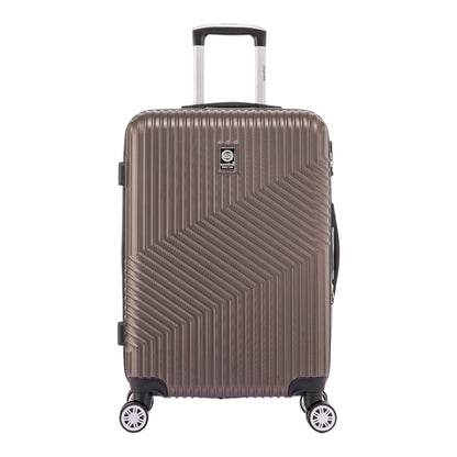 Santino Geometric Rigid 360° Travel Suitcase - ASAV7003G