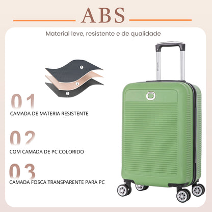 Santino P 4-Wheel 360º Rigid Carry-On Suitcase - AMZV183P