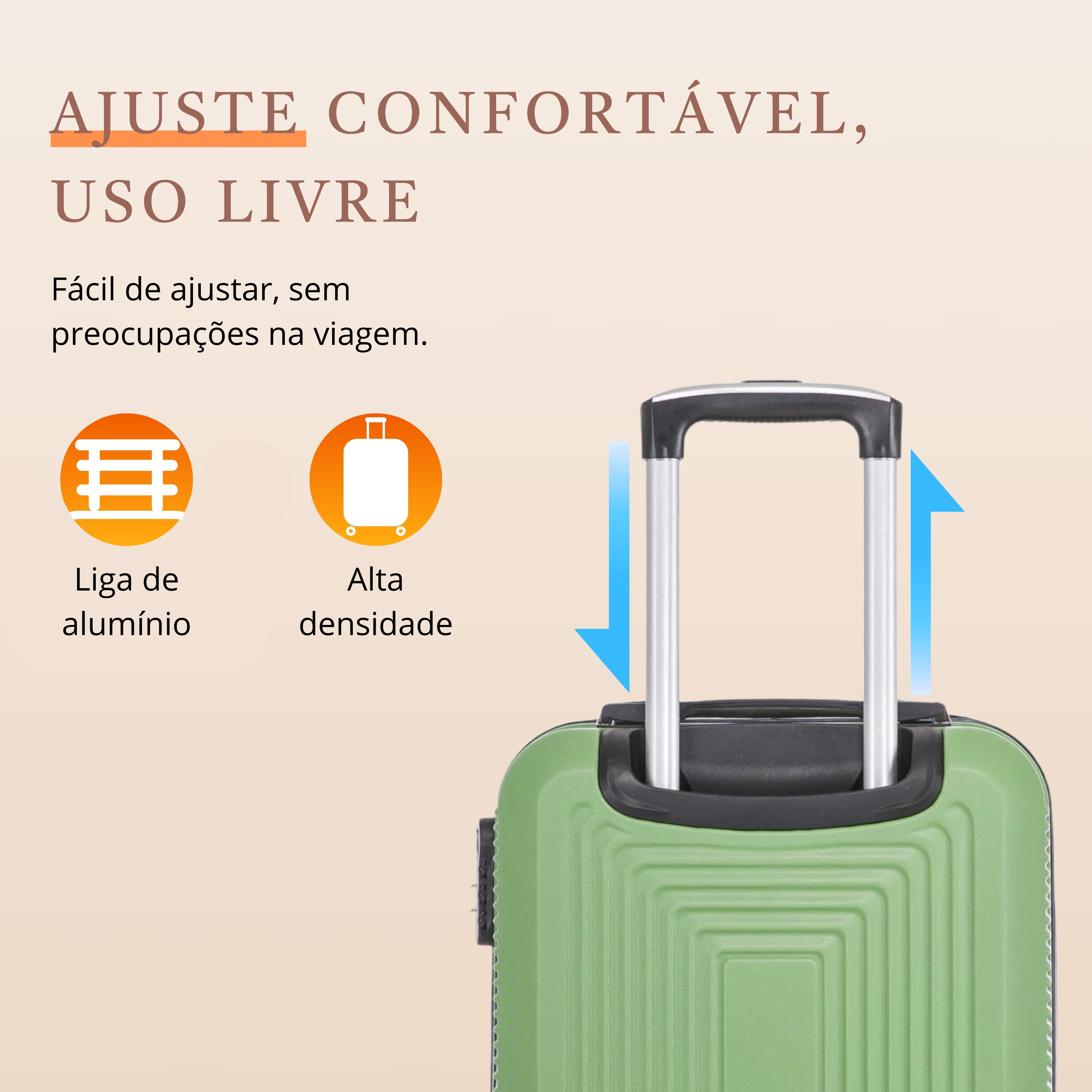 Santino P 4-Wheel 360º Rigid Carry-On Suitcase - AMZV183P