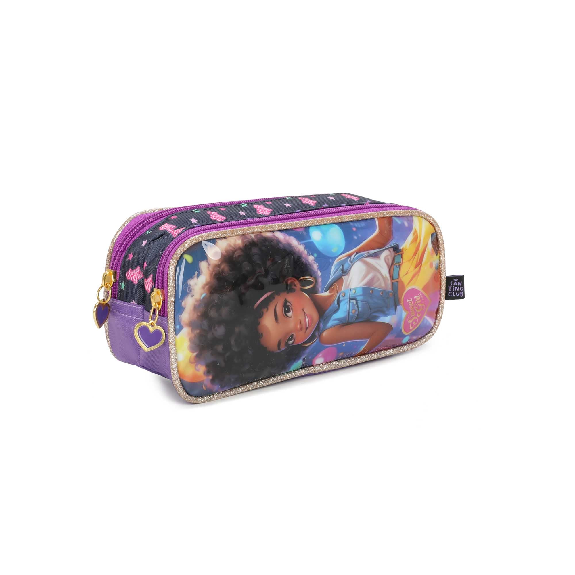 Sweet Girl Lavinia Children's Kit by Santino Polyester Lílas SGK23U14