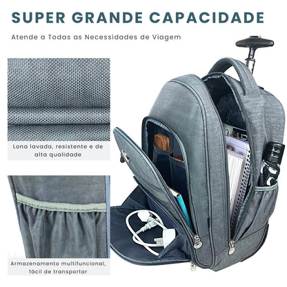 Corcovado Laptop Backpack with Wheels Santino SAC193U