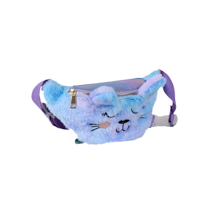 Lili July Cotton Children's Waist Bag Color: Blue