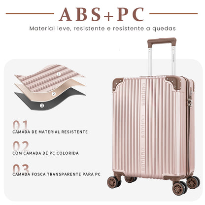Palazzio 4-Wheel 360º Carry-On Suitcase Santino APLV191P