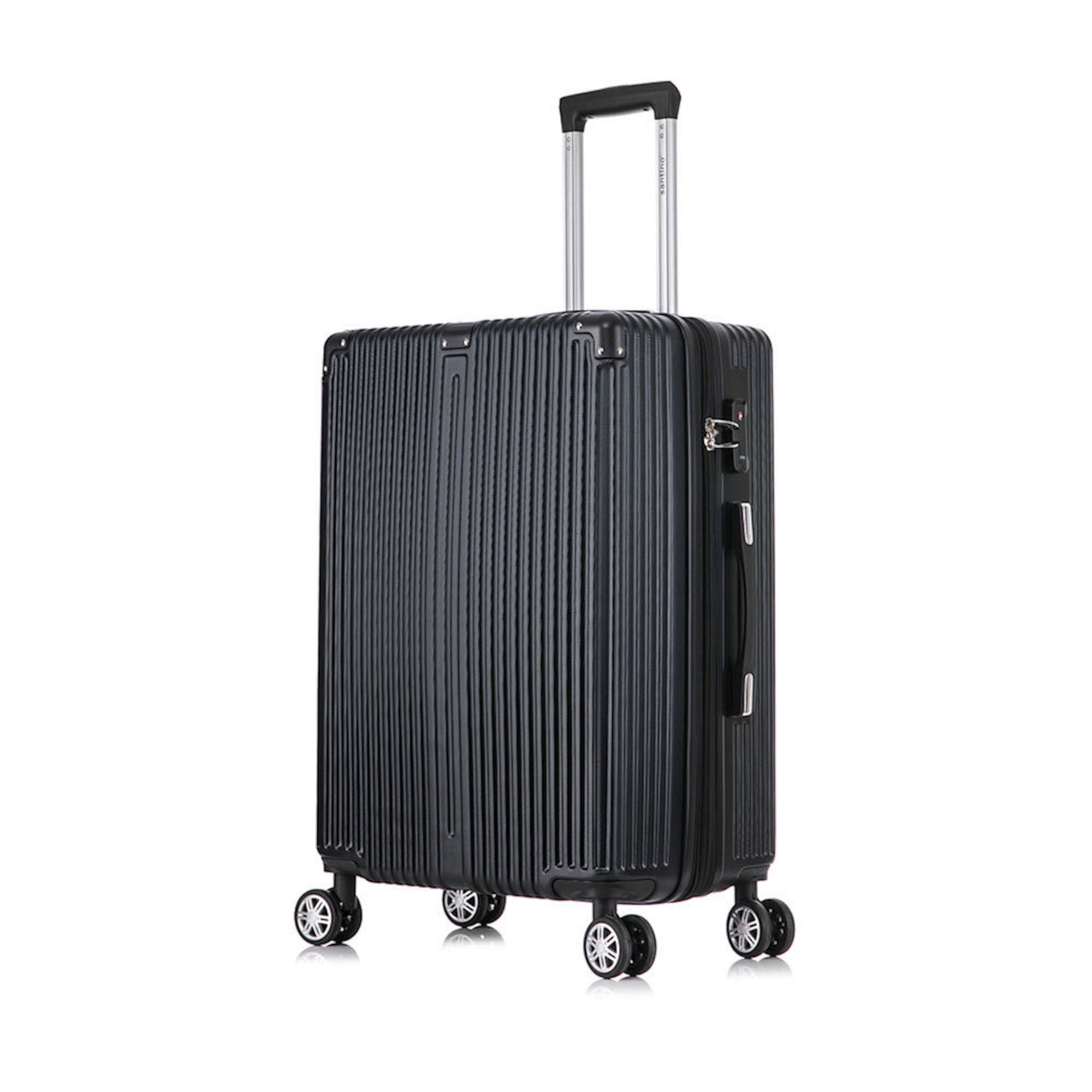 Santino 360° Hardside Dublin Suitcase Black M - AMZV204M