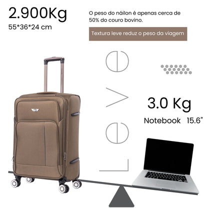 Little Havana Super Light 360° Santino Carry-On Suitcase - ALKV501P