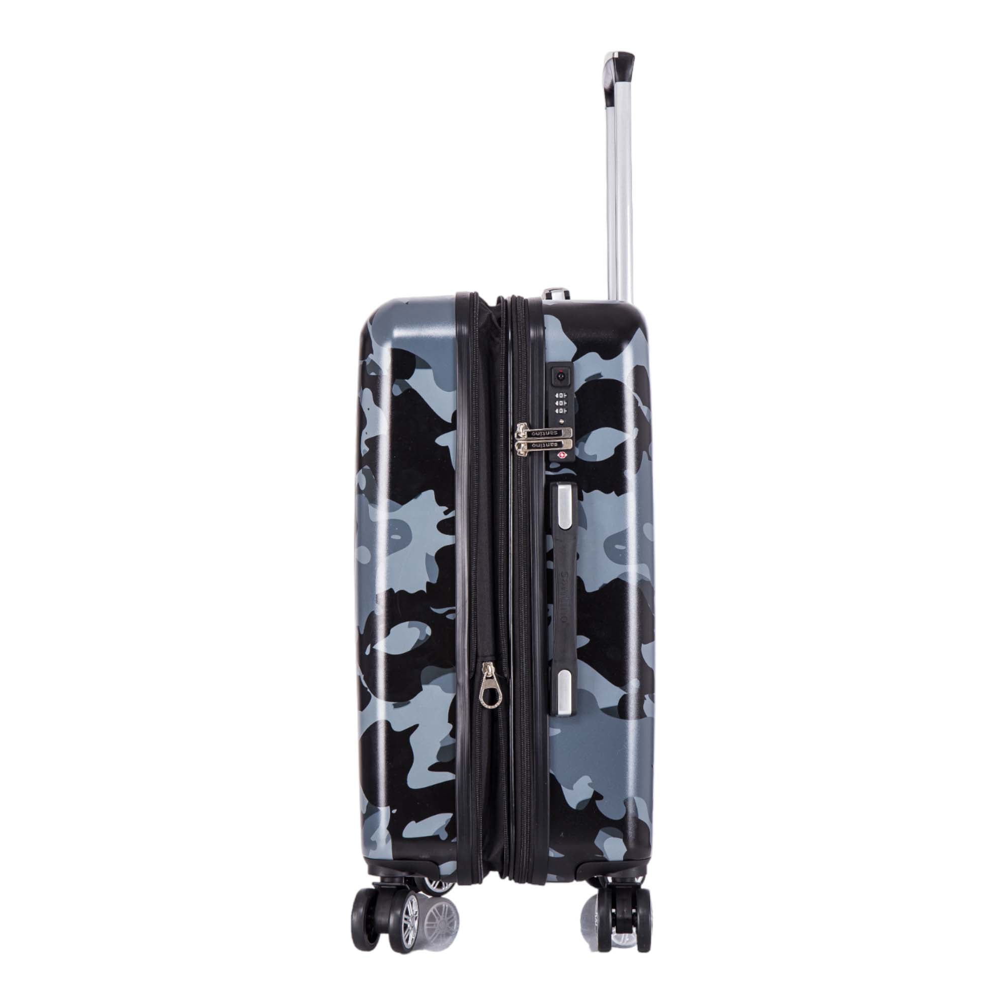 Santino M 360° Camouflage Hardside Travel Suitcase - AHSV220M