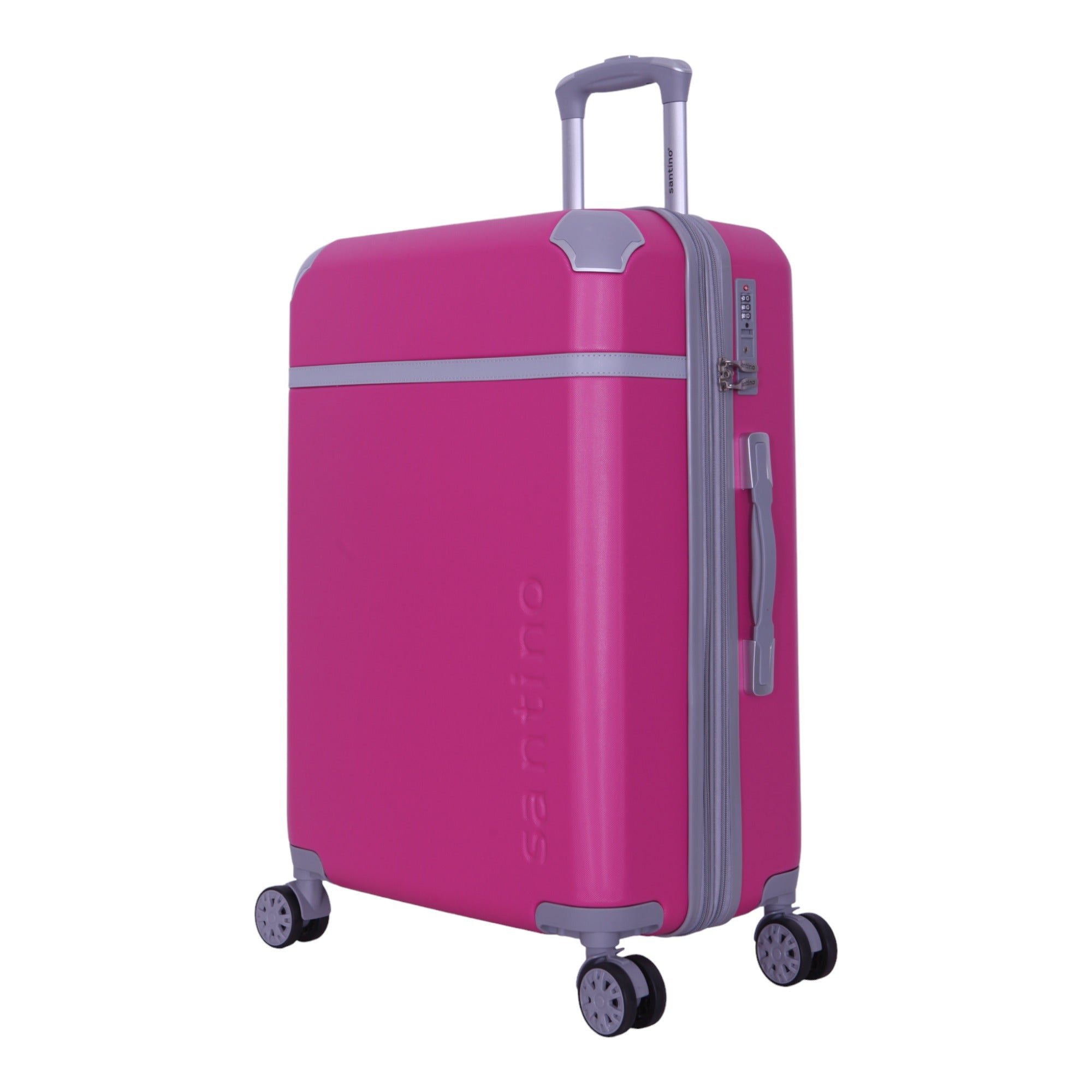Santino SDV601J 3-Piece Long Beach Hardside Suitcase Set