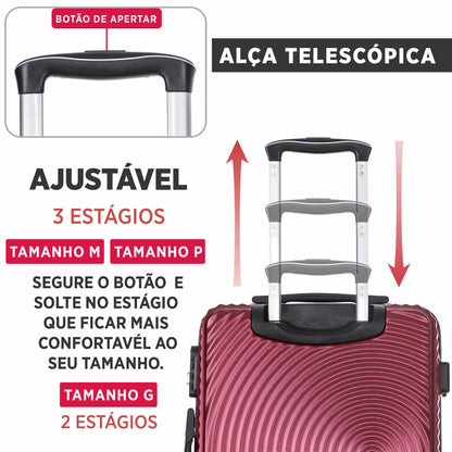Santino 360° Tokyo Hardside Suitcase 