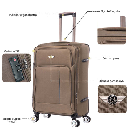 Little Havana Super Light 360° Santino M Travel Bag - ALKV501M