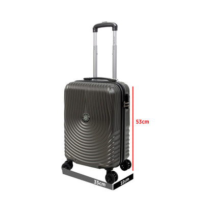 Vancouver Rigid Carry-On Suitcase with 4 Wheels 360º Santino AMZV205S