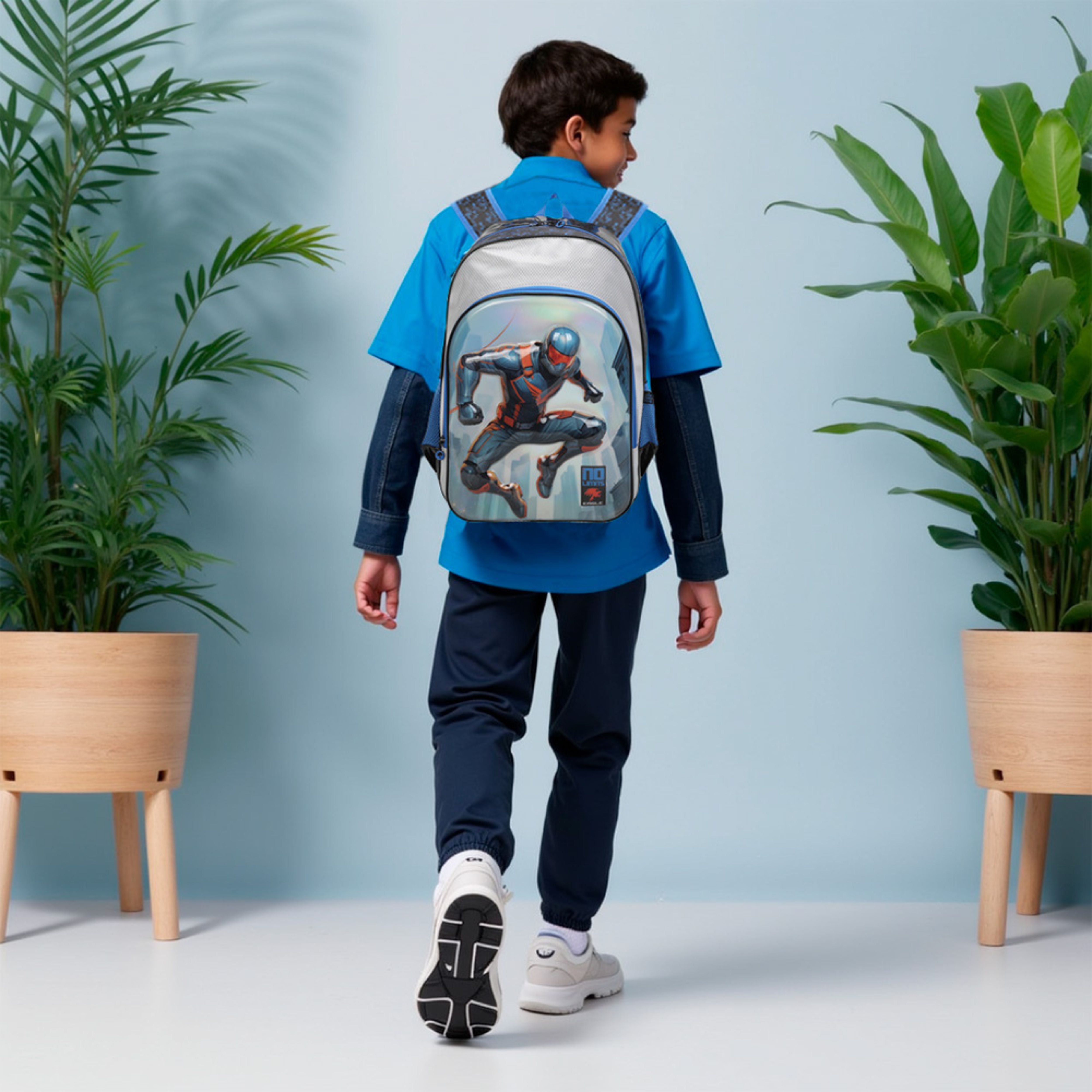 No Limits ManHero by Santino Kids Kit Blue Polyester NLK13U02