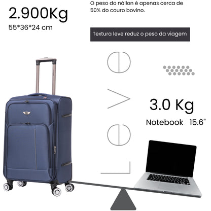 Little Havana Super Light 360° Santino Carry-On Suitcase - ALKV501P