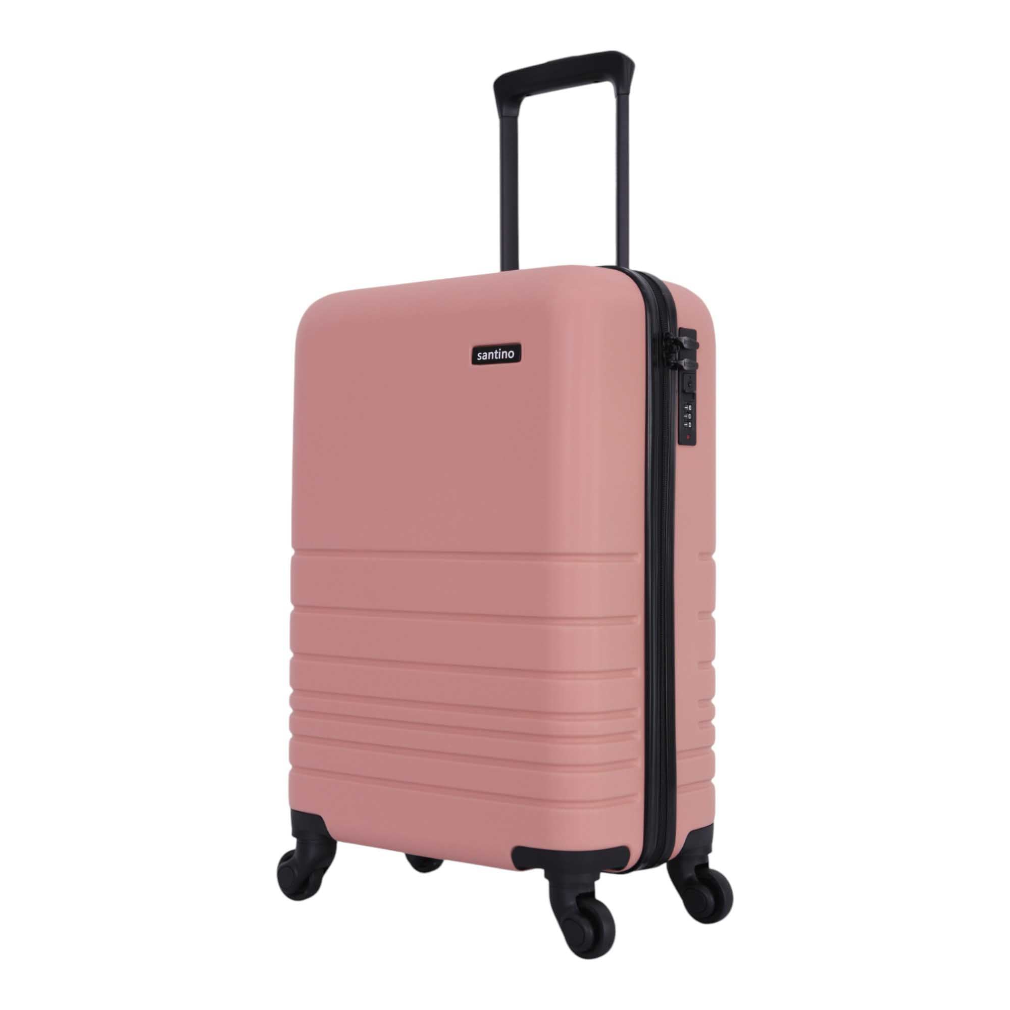 Zeus 3-Piece Rigid Suitcase Set Salmon SDV701J