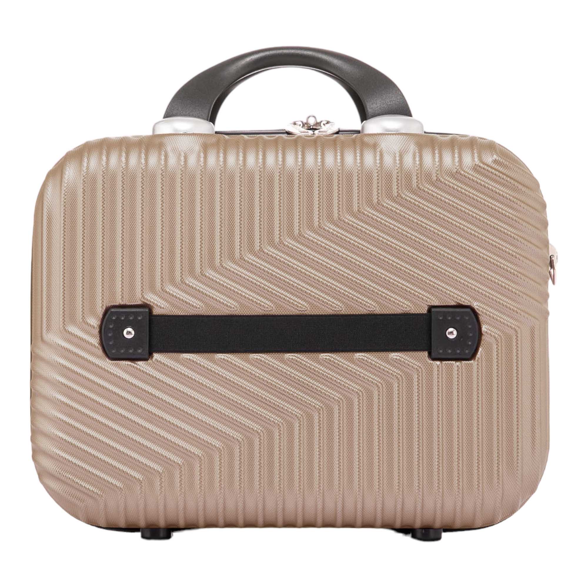 Santino P Geometric Rigid Toiletry Bag ASAF7003P