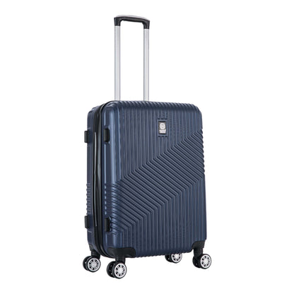 Santino Geometric Rigid 360° Travel Suitcase - ASAV7003G