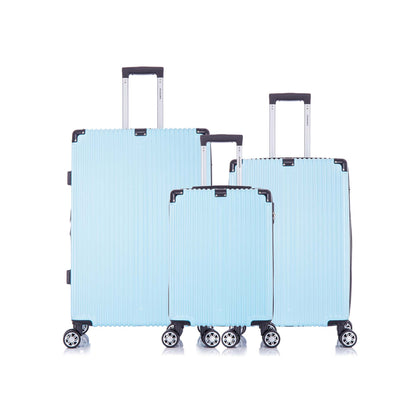 Santino MZV204J 3-Piece Dublin Rigid Luggage Set 360°