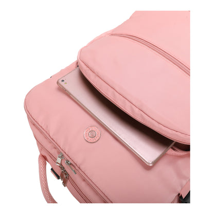 Oslo Pol Santino Laptop Backpack - SAN405U Light Pink