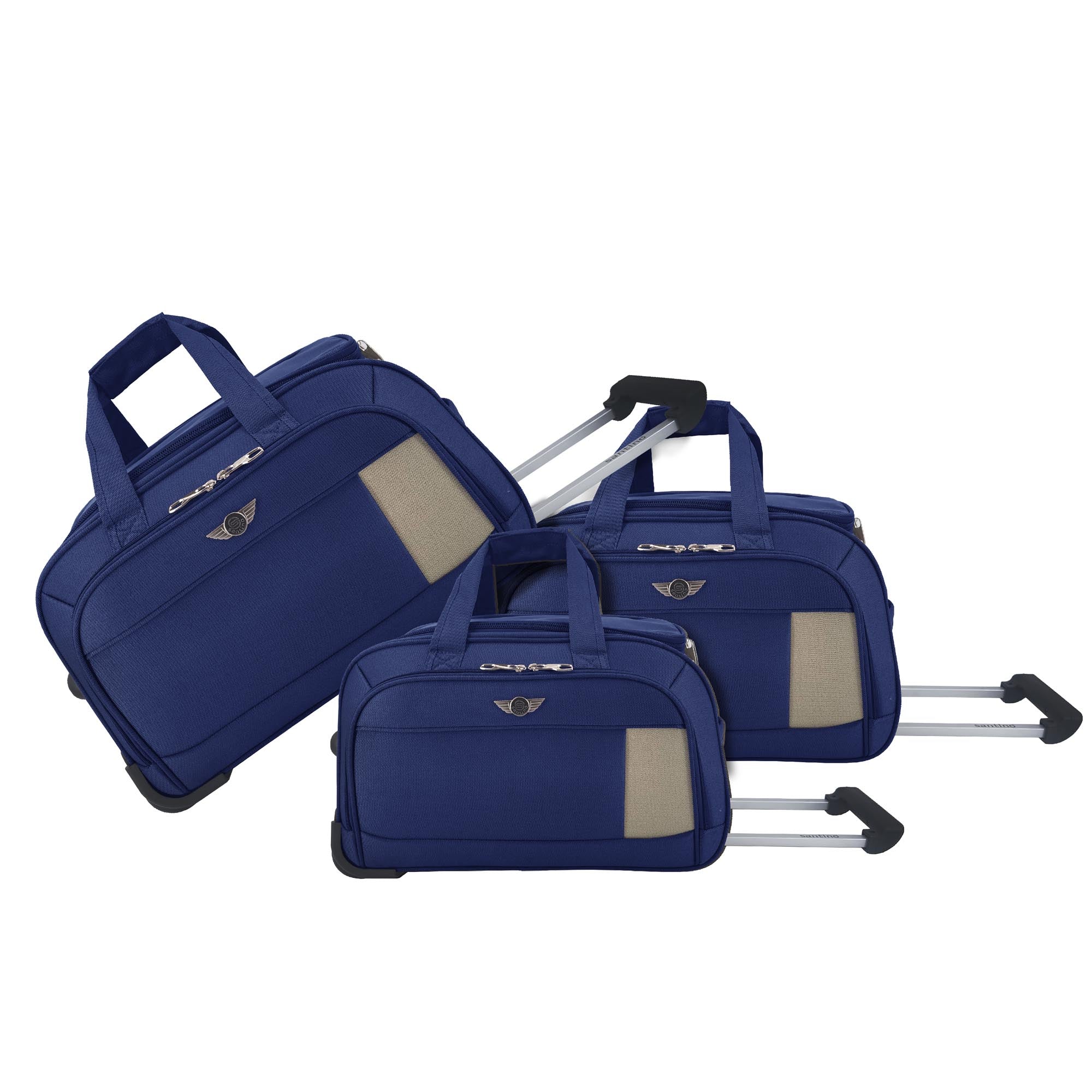 Santino London Polyester 3-piece Travel Bag Set - SLS1J 