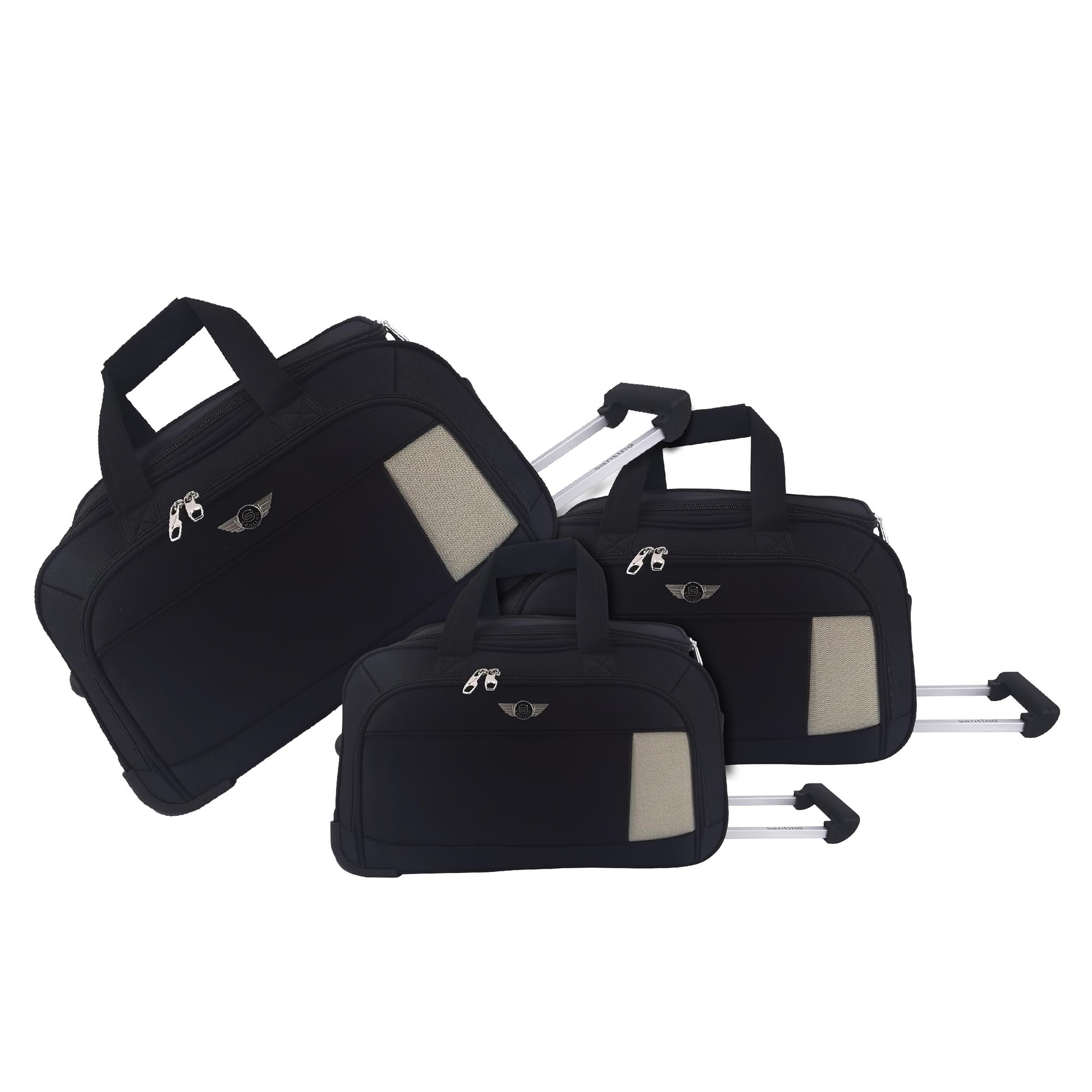 Santino London Polyester 3-piece Travel Bag Set - SLS1J 