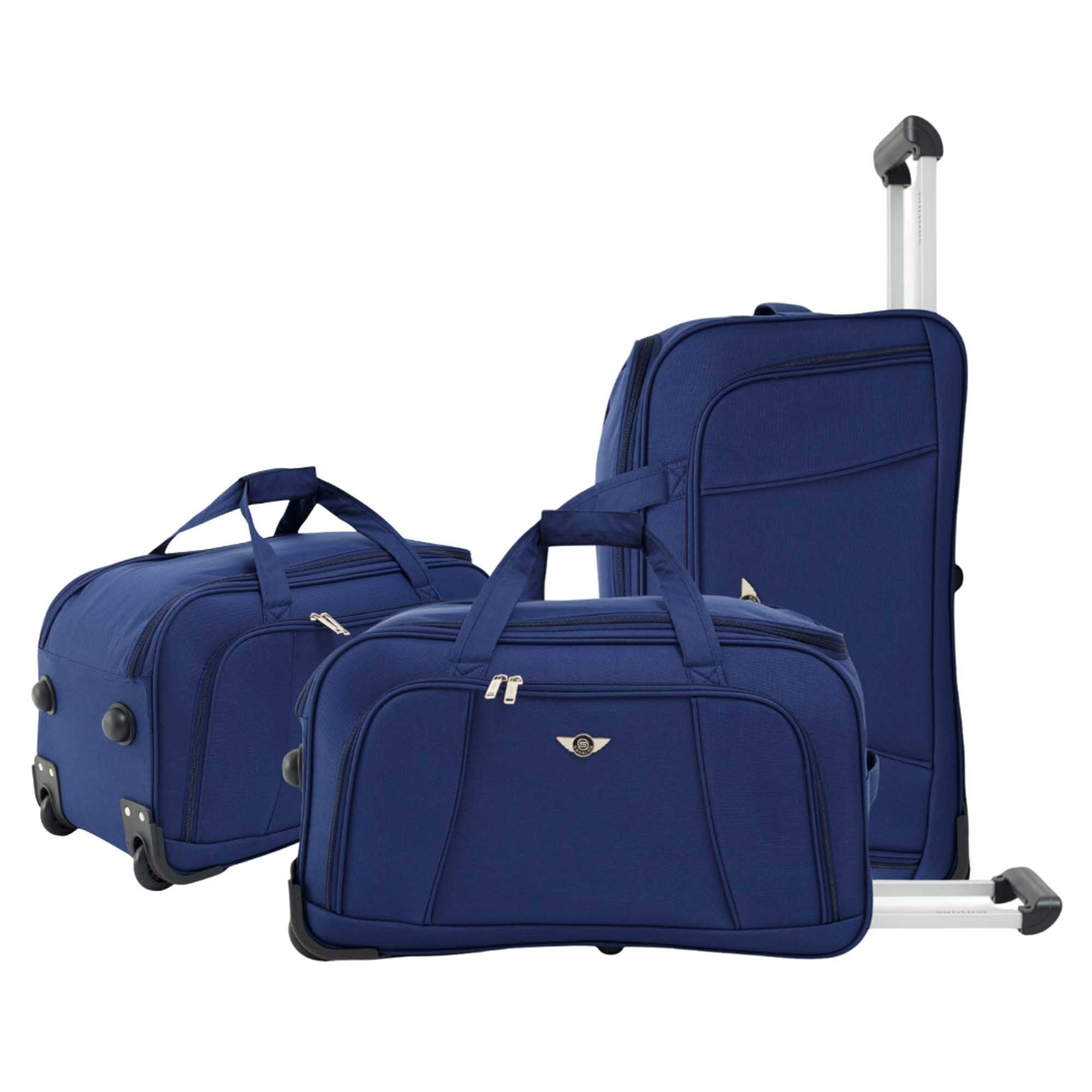 Sardinia Polyester 3-piece Travel Bag Set Santino - NDS501J