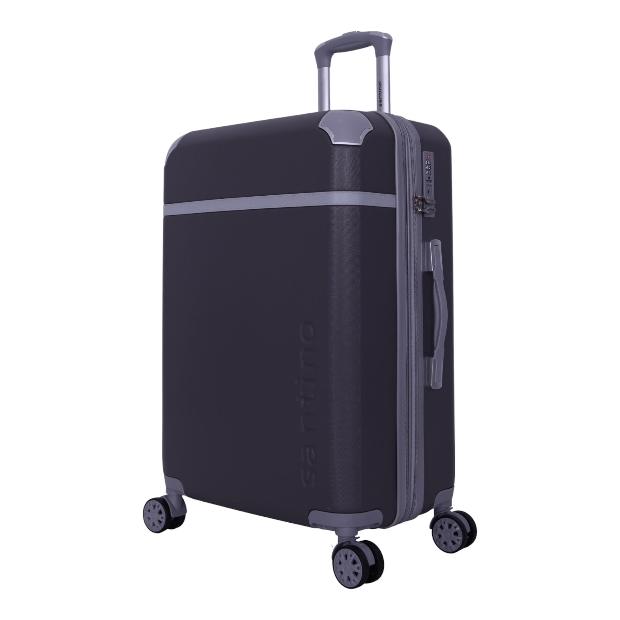 Santino SDV601J 3-Piece Long Beach Hardside Suitcase Set
