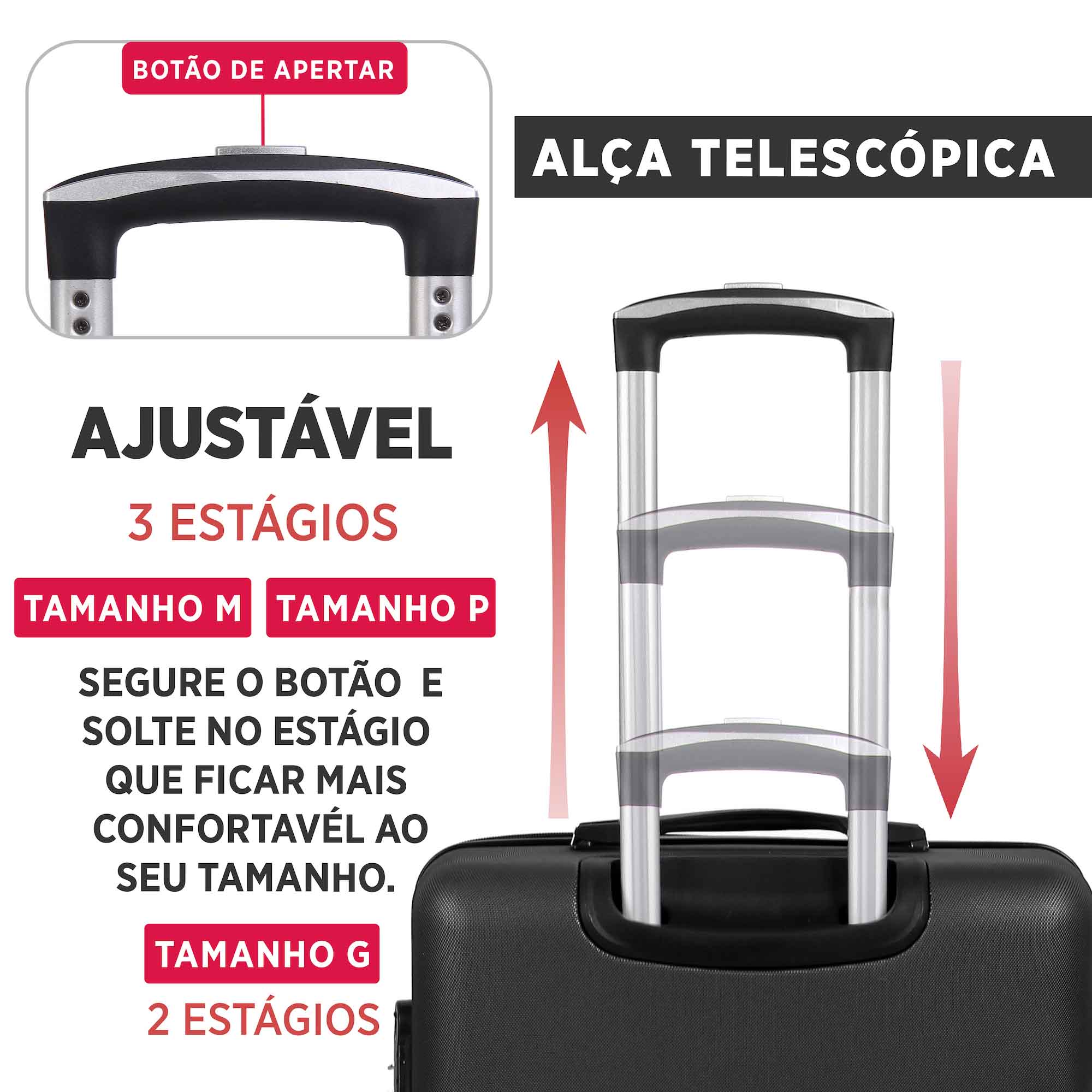 Santino 360° Rigid Holland Carry On Suitcase - AMZV202P