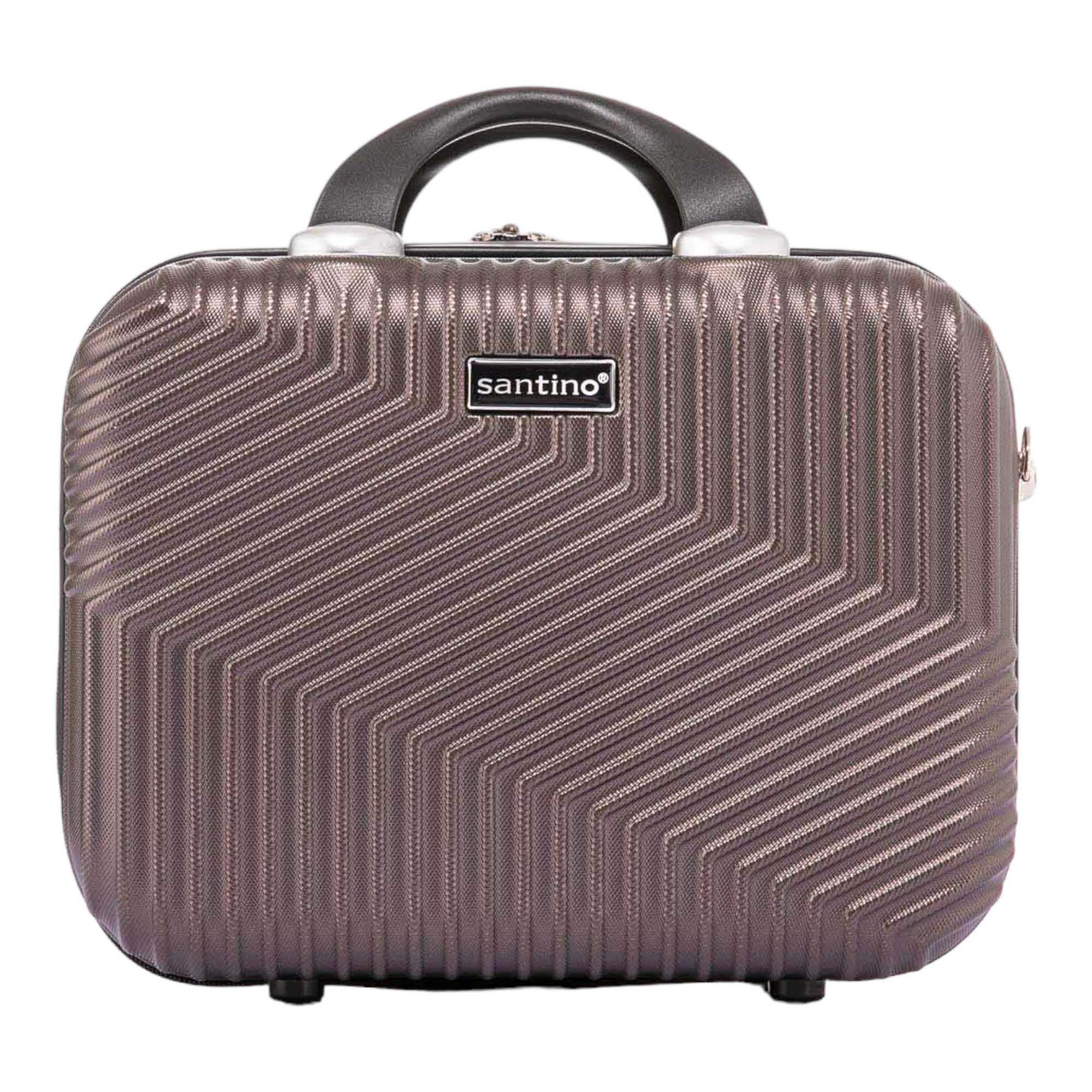 Santino M Geometric Rigid Toiletry Bag - ASAF7003M