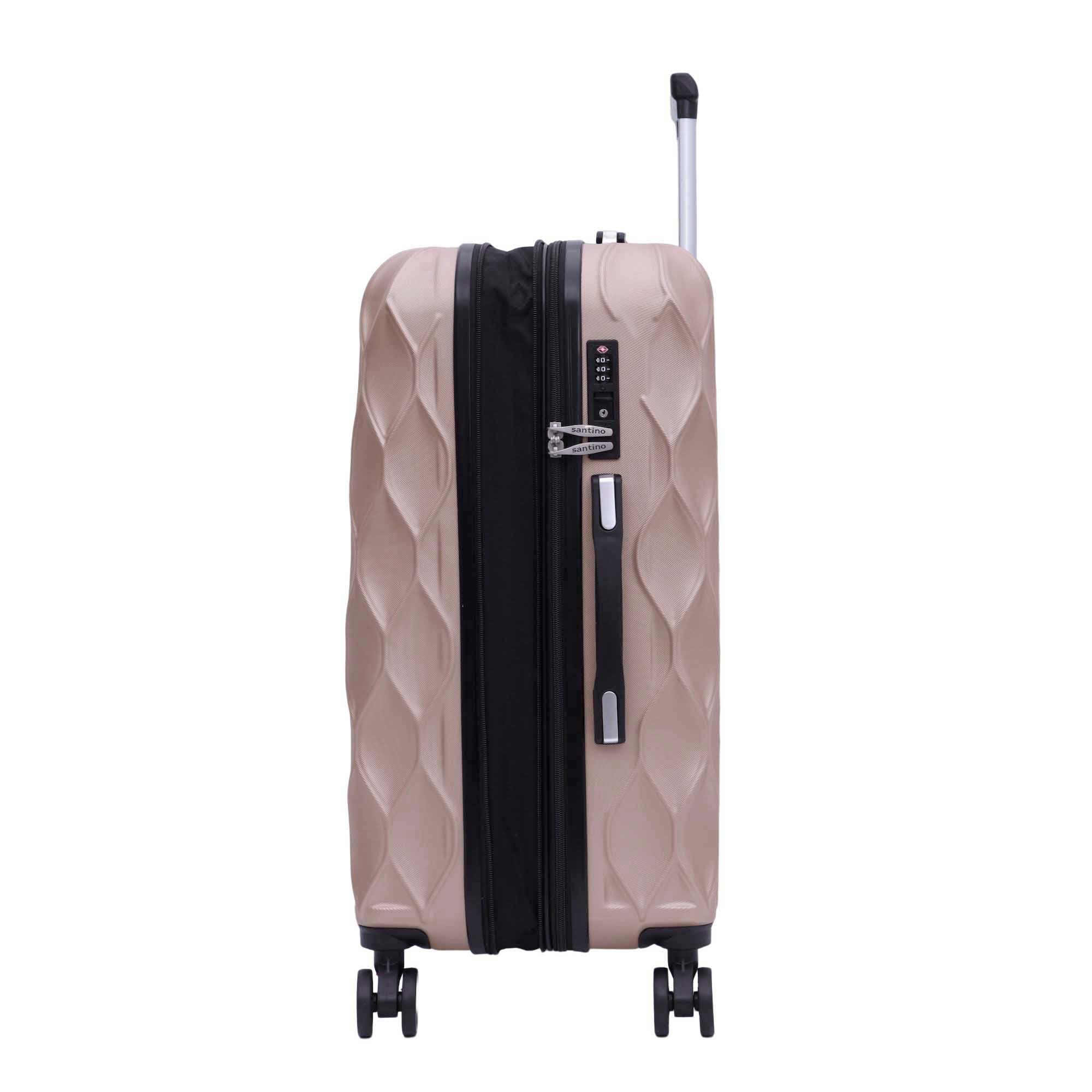 Marseille 3-Piece Rigid 360° Luggage Set Santino SDV224J