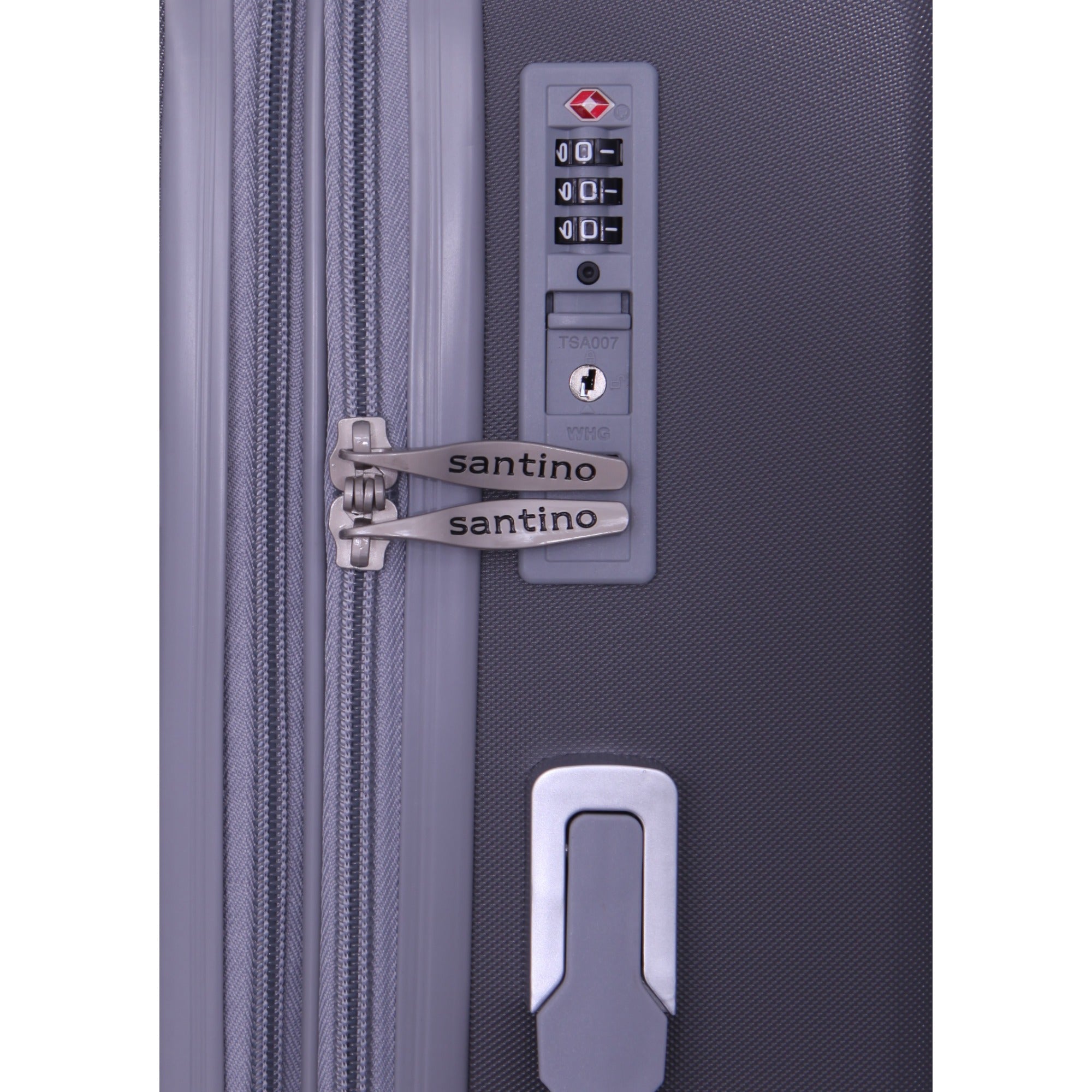 Santino SDV601J 3-Piece Long Beach Hardside Suitcase Set
