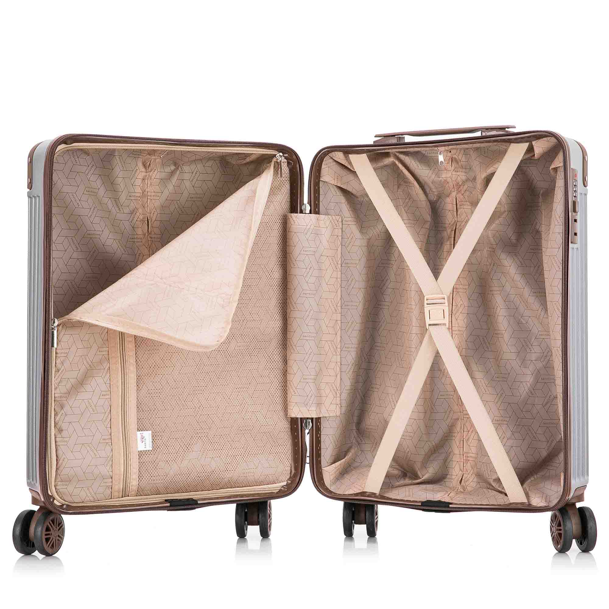 Palazzio 4-Wheel 360º Carry-On Suitcase Santino APLV191P