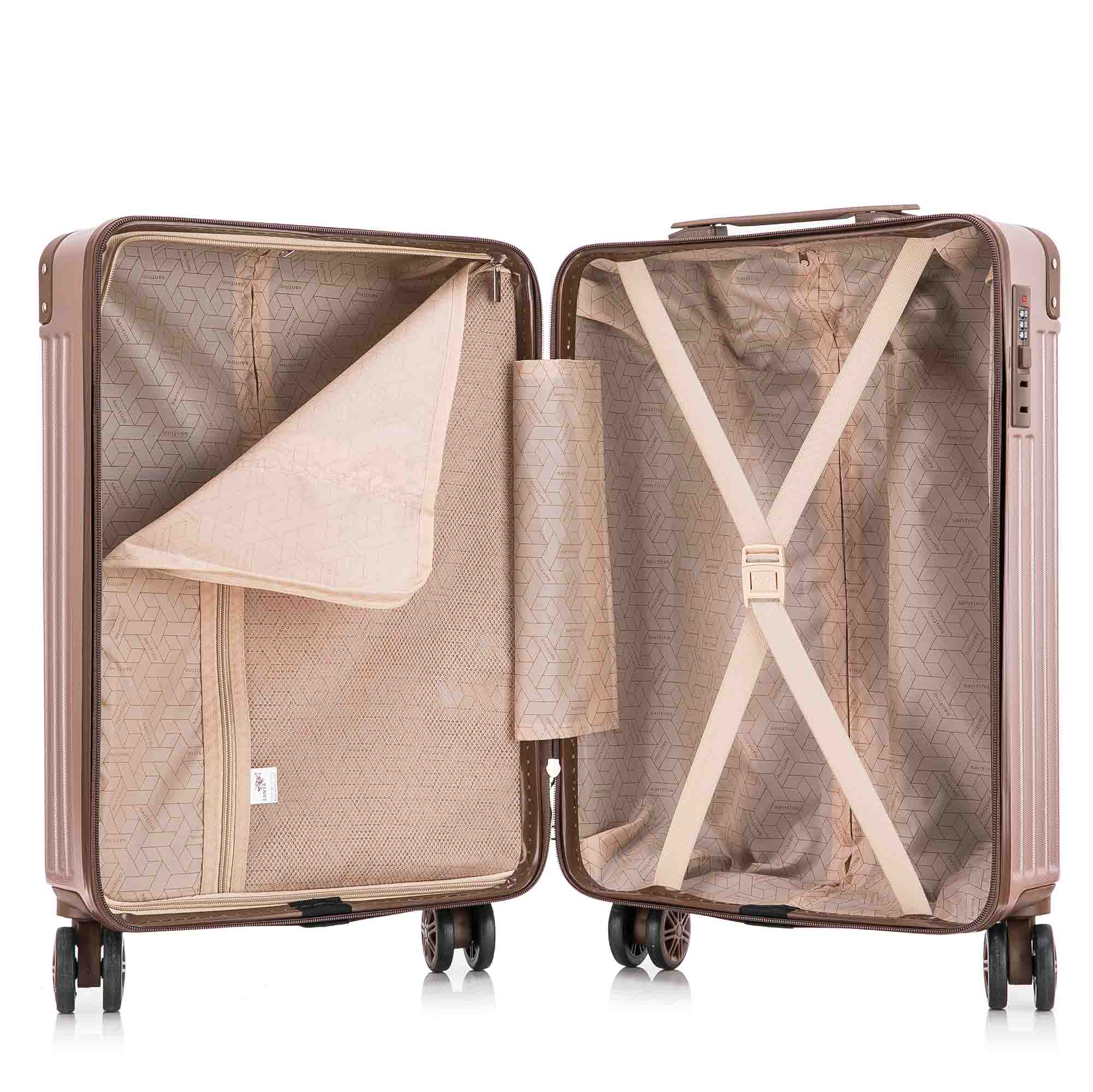 Palazzio 4-Wheel 360º Carry-On Suitcase Santino APLV191P