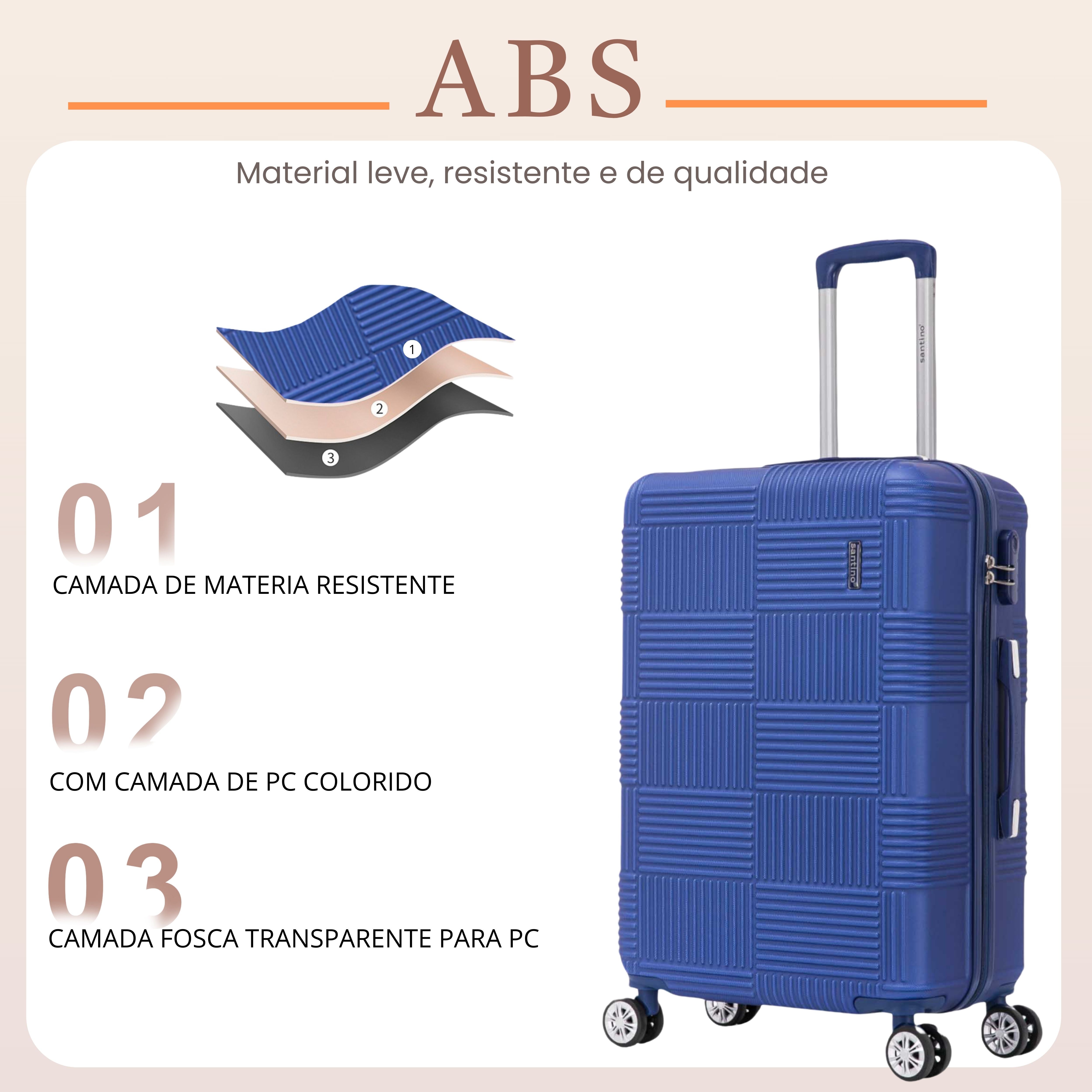 Santino G 360° Ocean Drive Hardside Suitcase - MZV503G