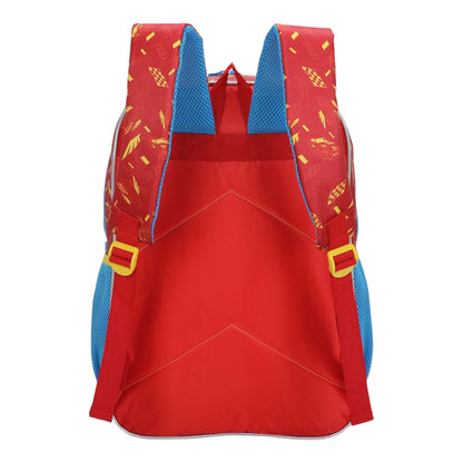 Speed ​​Car Tunning Race by Santino Polyester Children's Backpack - SCM11U - Red