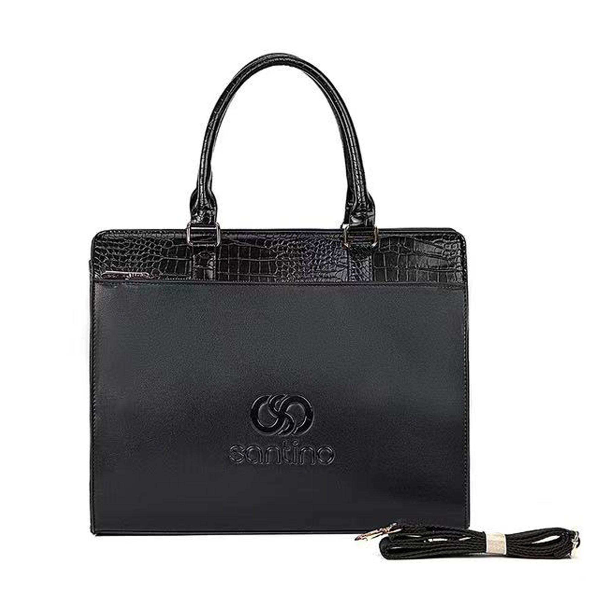Santino Women's Office PU Notebook Briefcase - HYP001U