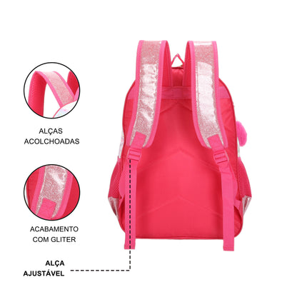 Sweet Girl Unicorn Backpack by Santino - SGM22U - Pink