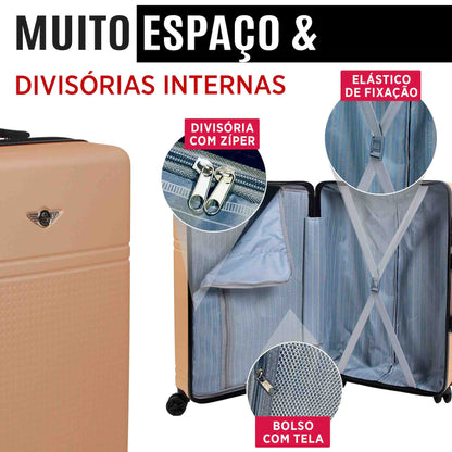 Santino M 360° Hard Case Netherlands Travel Suitcase - MZV202M