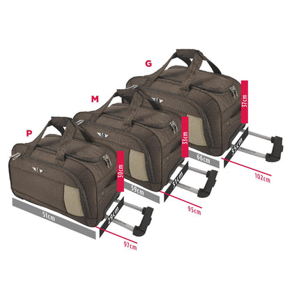 Santino London Polyester 3-piece Travel Bag Set - SLS1J 