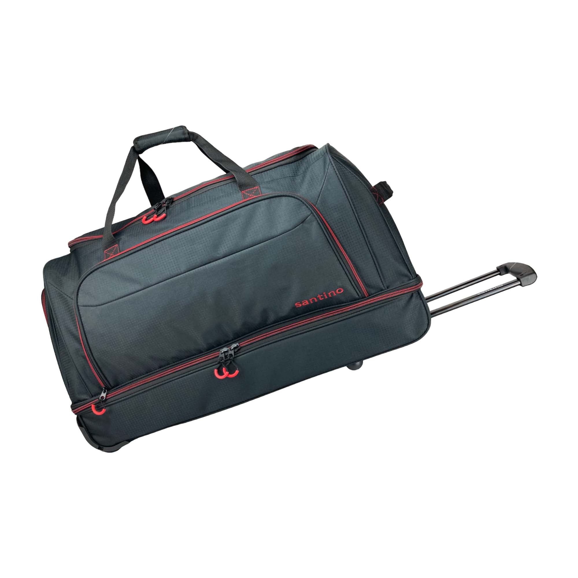 Mallorca Polyester Santino Travel Bag Black - ZHS1U01
