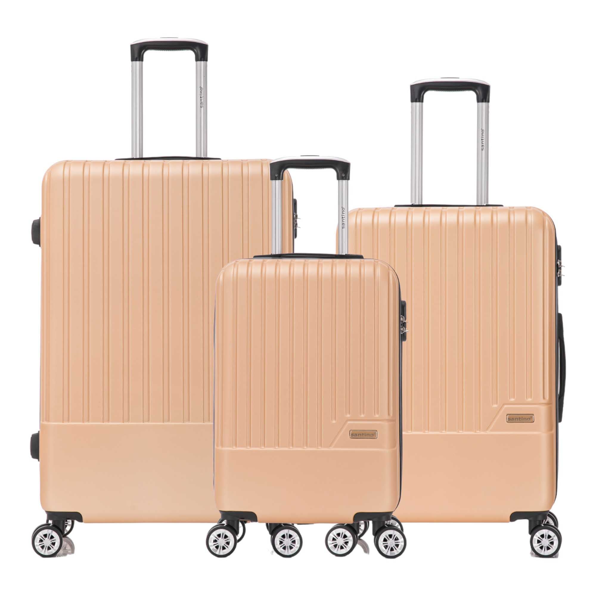 Lincoln Road 3-Piece Hard Luggage Set Santino MZV505J