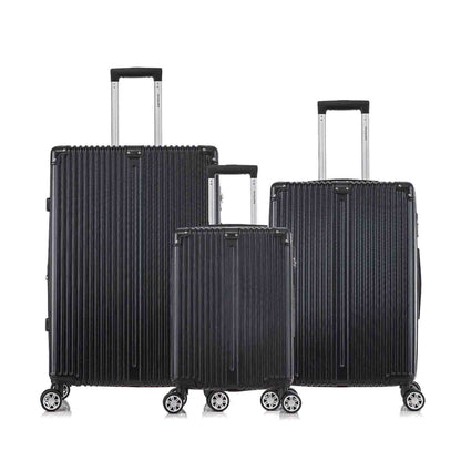 Santino MZV204J 3-Piece Dublin Rigid Luggage Set 360°