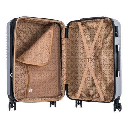 Santino Geometric Rigid 360° Travel Suitcase - ASAV7003G