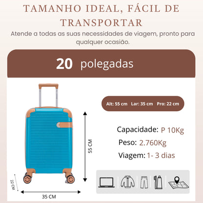 Santino Nice Rigid 360° Suitcase - ABEV407P