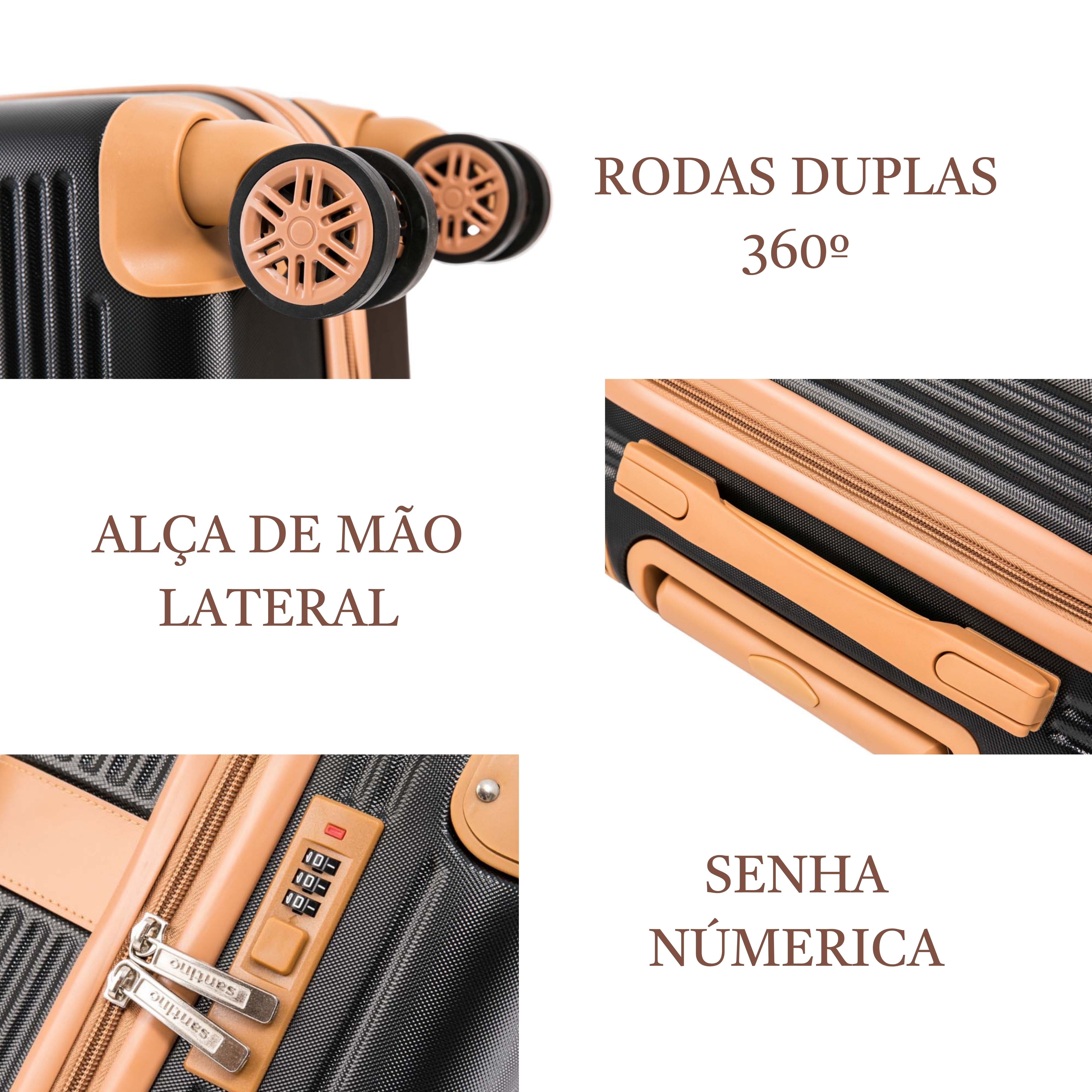 Santino Nice Rigid 360° Suitcase - ABEV407P