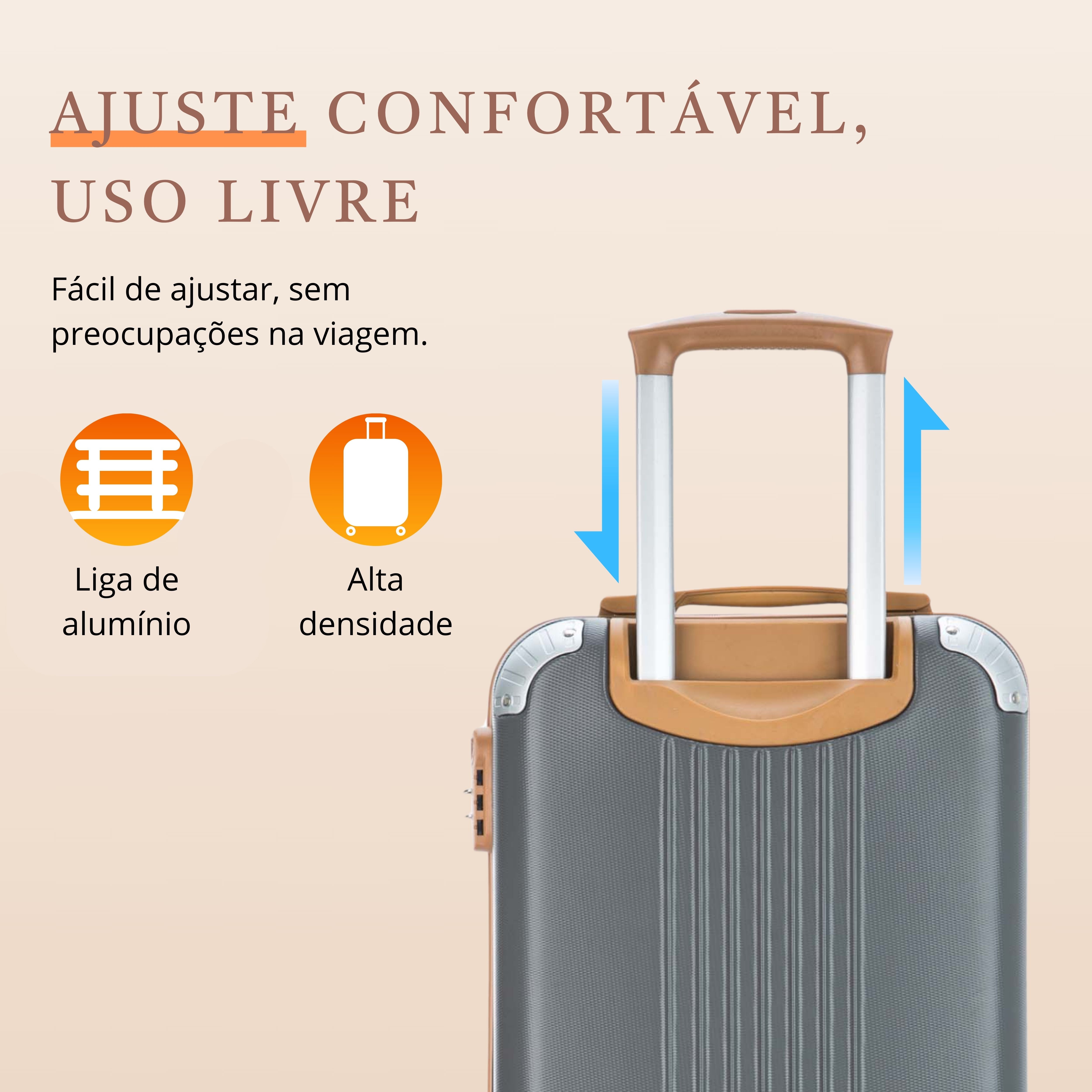 Santino 360º Athena Rigid Carry-On Suitcase - ABGV182P