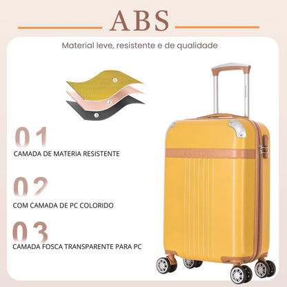 Santino 360º Athena Rigid Carry-On Suitcase - ABGV182P