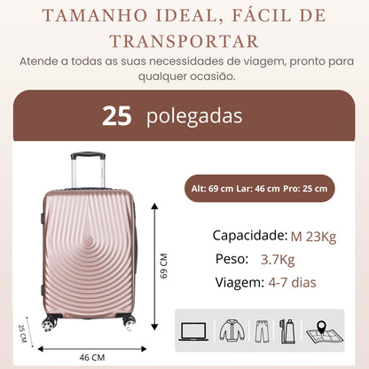 Santino M 360° Berlin Hardside Suitcase - AHSV206M