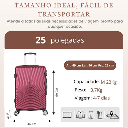 Santino M 360° Berlin Hardside Suitcase - AHSV206M